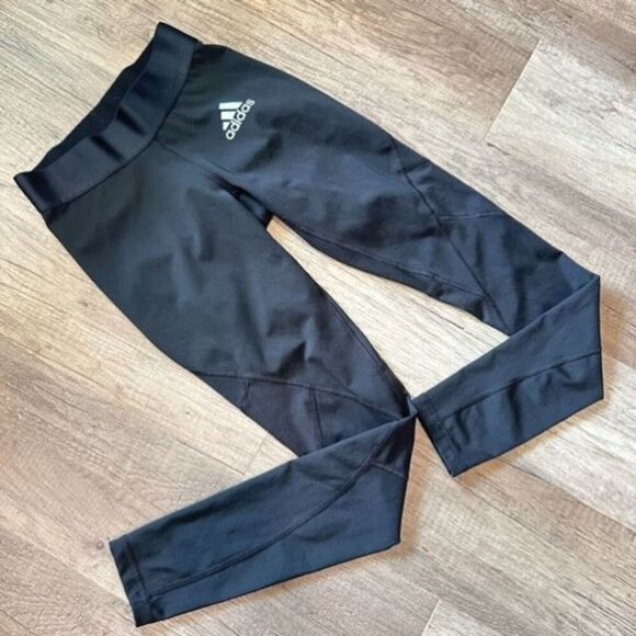 Adidas Black Alphaskin Aeroready Athletic Training Tights‎ Womens XS compression - Picture 5 of 8